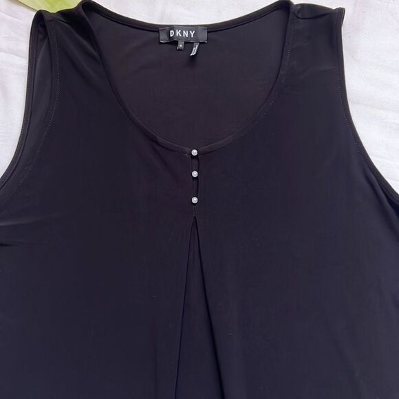 ⭐️dkny Sleeveless Mixed Media Top⭐️ - Picture 2 of 5